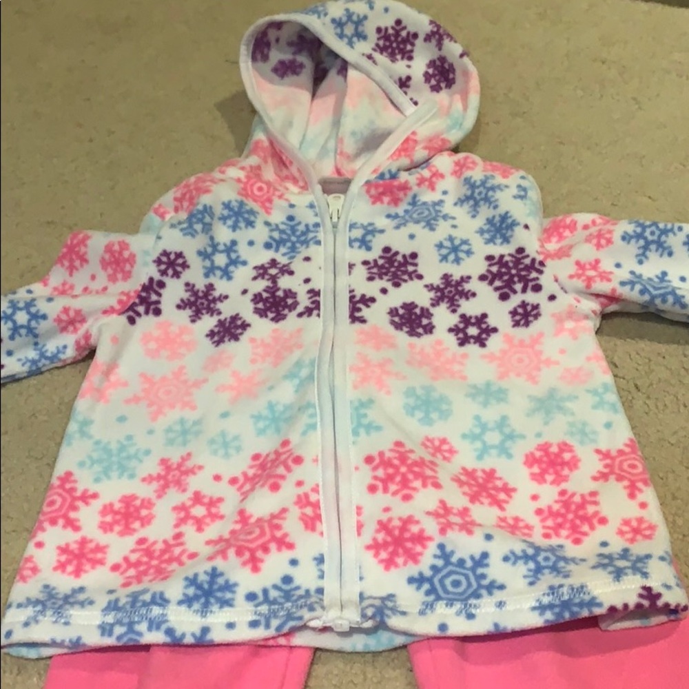 Felice snowflake sweat outfit